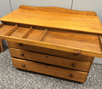 Victorian Satin Birch Chest of Drawers