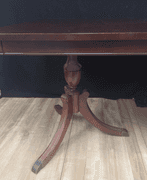 Double Pedestal Dining Table