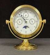 Seth Thomas Brass Mantle Clock