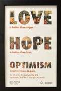 Jack Layton (1950-2011) - NDP Promotion Poster (Framed)