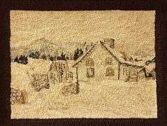 Untitled Hooked Rug by Unknown Quebec Artist