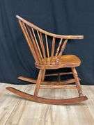 Mid-Century Maple Rocking Chair