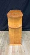 Side Table with Magazine Rack