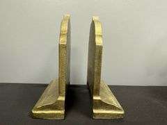 'City of Corner Brook' Brass Bookends