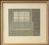 'Shop on an Island' by Christopher Pratt RCA (1935-2022)