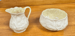 Belleek Fine Porcelain Cream and Sugar
