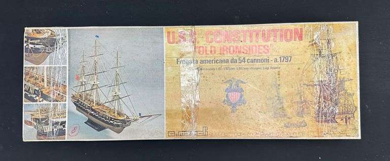 “Old Iron Sides” Model Ship