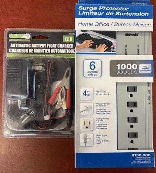 Surge Protector and Float Charger