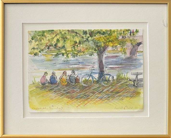 'Charente Saintes' by Ilse Hughes (1938-)