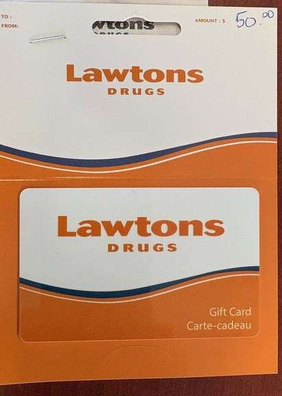 $50.00 Lawton's Drugs Gift Card