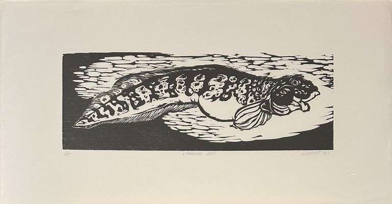 'Laughing Jack' by Don Wright (1931-1988)