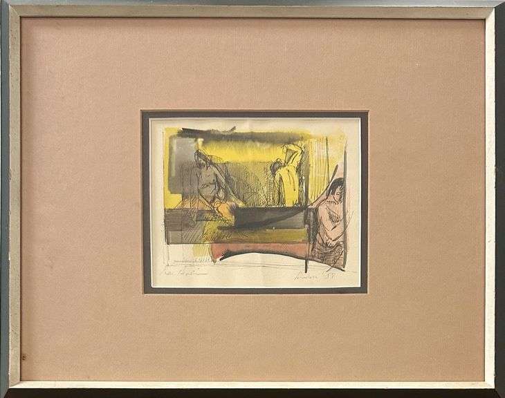 'London' by Rae Perlin (1910-2006)