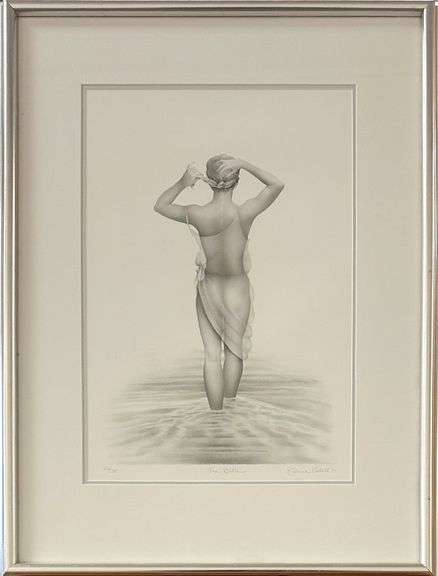 'The Bather' by Janice Udell (1954-)