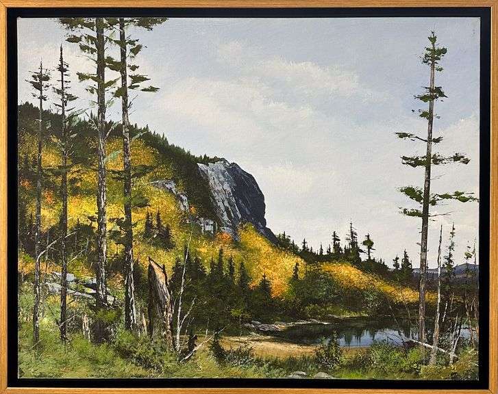 Untitled Landscape by Stewart Montgomerie (1941-2017)