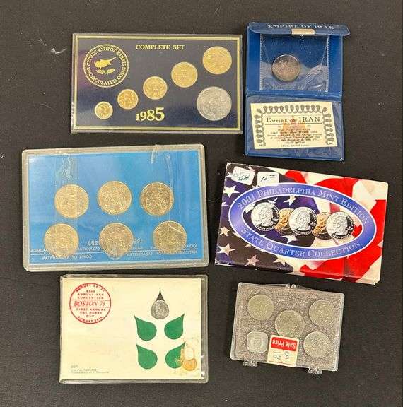 International Commemorative Coin Sets - Bartlett Auctions Inc.