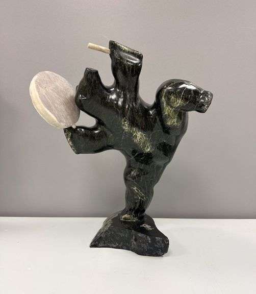 Dancing Bear Drummer by Tom Jararuse