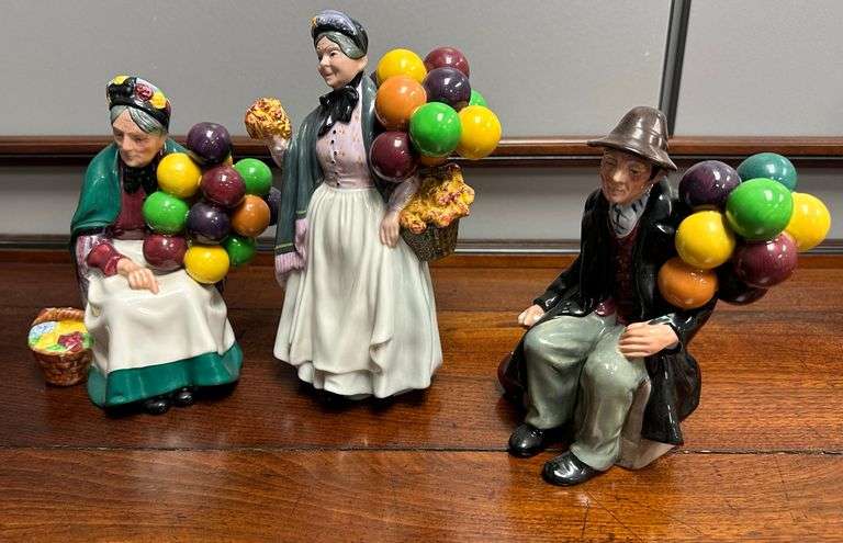 Three Royal Doulton Figures