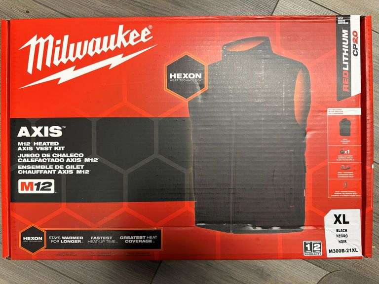 Milwaukee M12-Heated Vest (Size XL)