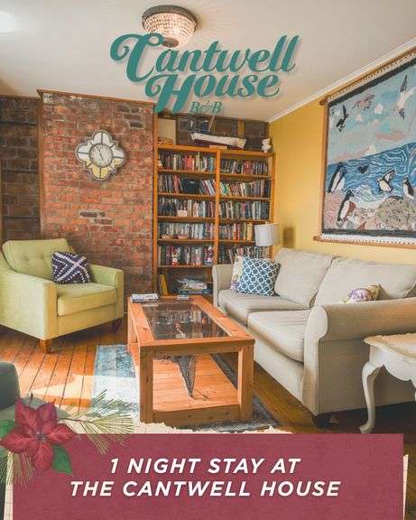 1 Night Stay & Breakfast at The Cantwell House