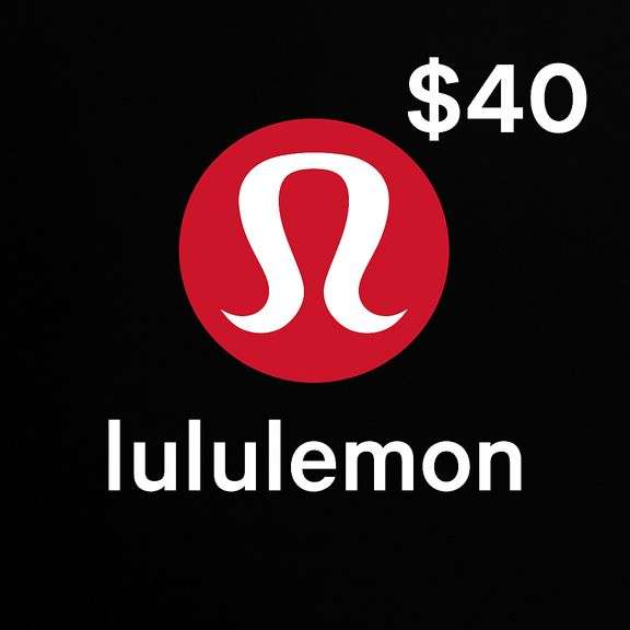 $40 Lululemon Gift Card
