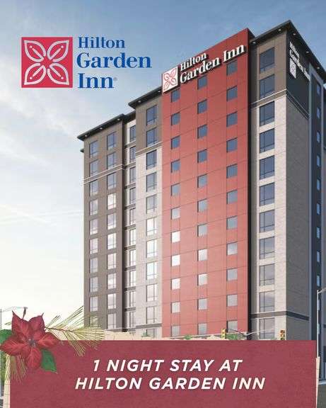 1 Night Stay at Hilton Garden Inn