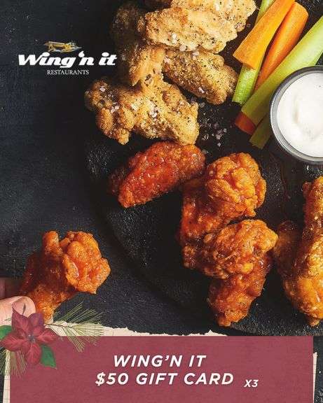 $50 Gift Card to Wingin' It