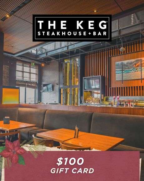 $100 Gift Card - The Keg