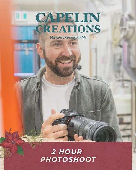 2 Hour Photoshoot - Capelin Creations