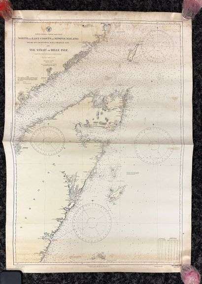 * St. Genevieve Bay to Orange Bay and The Strait of Belle Isle, 23rd Edition- 1934, US Navy