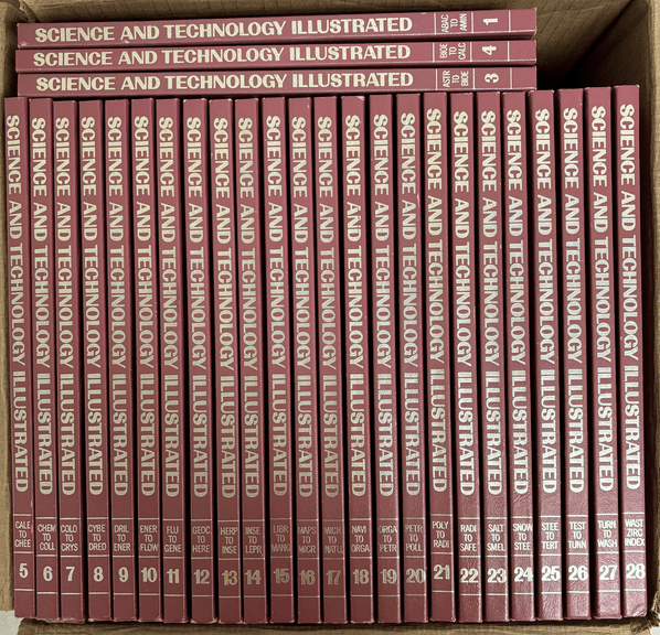 Science and Technology Illustrated - 28 Volume Set (missing #2)