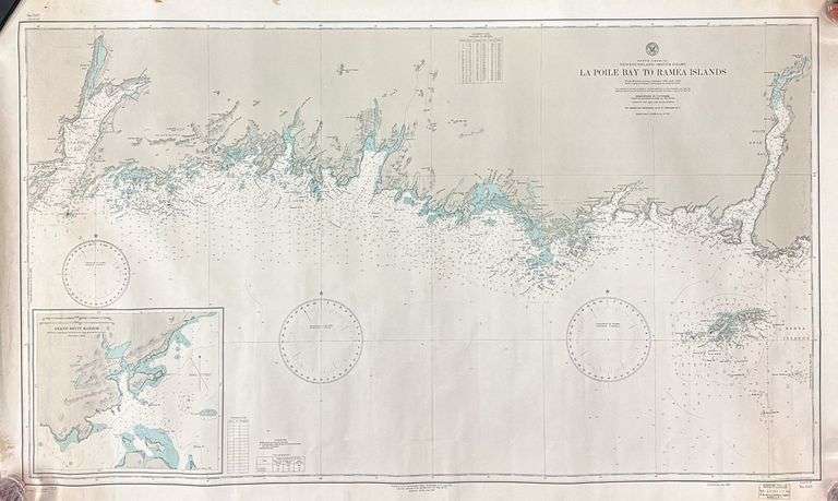 * La Poile Bay to Ramea Islands, 3rd Edition – 1946, US Navy