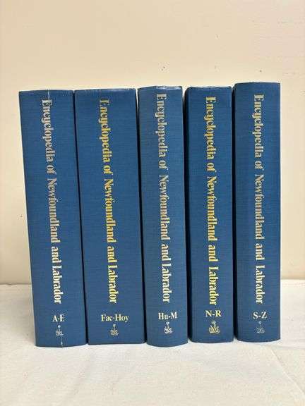 Encyclopedia of Newfoundland and Labrador - Five Volume Set