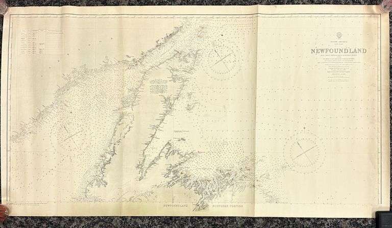 * Newfoundland – Northern Portion, 1903 (1917), UK Admiralty [DUPLICATE]