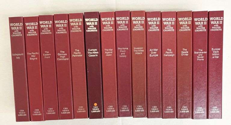 World War II with Walter Cronkite - 14 Volume Video Library