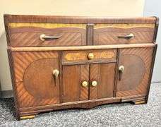 Art Deco Style Waterfall Hutch