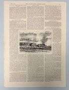 * Icebergs in the Strait of Belle Isle, Newfoundland from Illustrated London News – Sept. 13, 1890