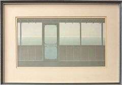 'Cottage Interior' by Christopher Pratt RCA (1935-2022)