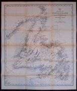 * The History of Newfoundland by Rev. Charles Pedley, 1863 with map