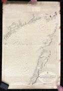 * Cow Head Harbour to Ste. Genevieve Bay with the Canadian and Labrador Coasts between Great Mekatti