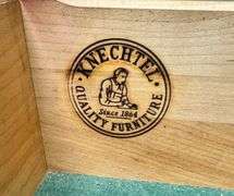 Vintage Knechtel Sideboard with Hutch