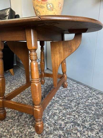 Solid Maple, Double Drop Leaf Table
