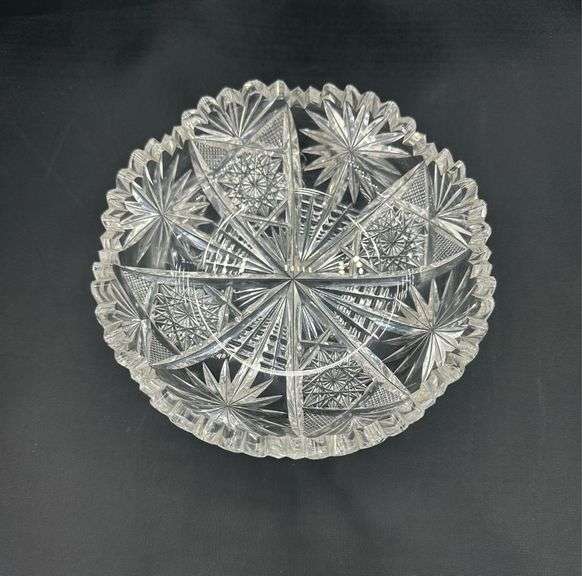 Pinwheel Crystal Bowl