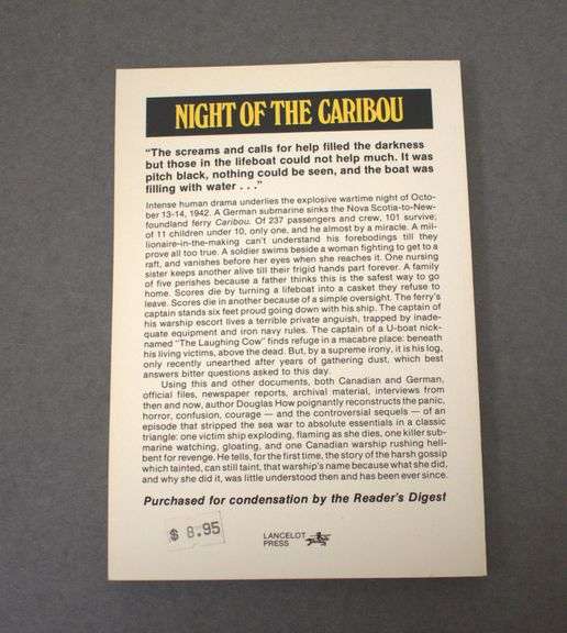 Night of the Caribou by How, Douglas