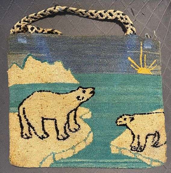 Grenfell Labrador Industries Hooked Purse