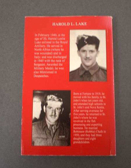 Perhaps They Left Us up There [cover: Training in England and Fighting in North Africa and Italy wit