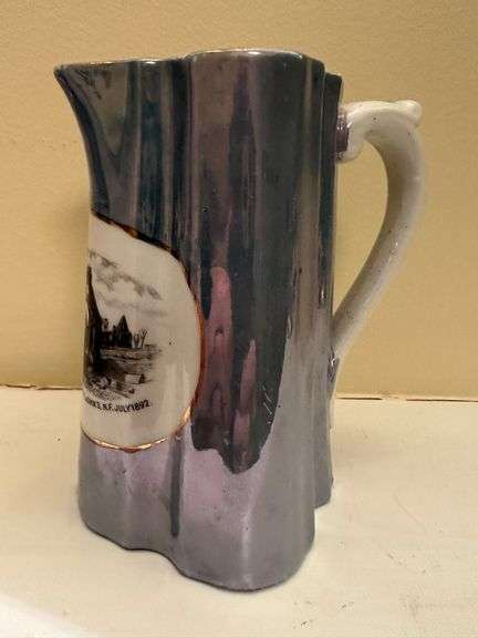Presbyterian Church St. John's N.F. July 1892 Pitcher 5.25 in