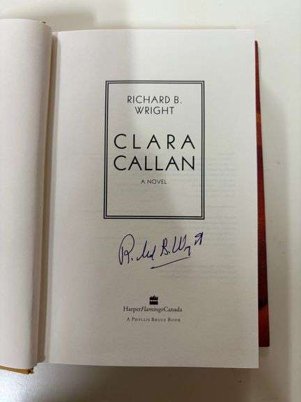 Clara Callan by Richard B. Wright