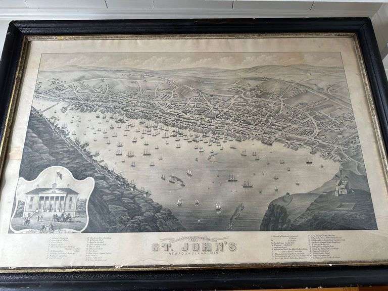 Panorama St. John's cy Ruger, 1879  18 by 30