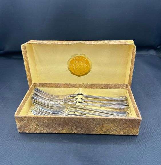 Silver Plated Fork Set