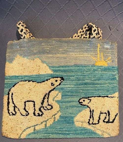 Grenfell Labrador Industries Hooked Purse